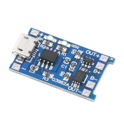 TP4056 5V 1A Micro USB 18650 Lithium Battery Charging Module