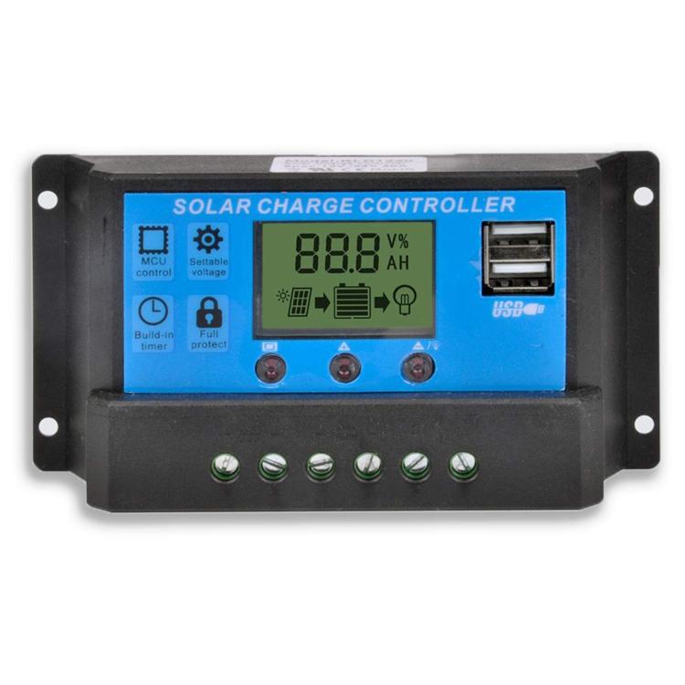 30A 12V 24V PWM Solar Charge Controller