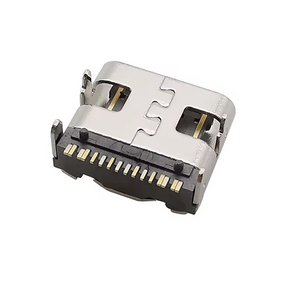USB Type C Female 16 Pin SMT Socket Charging Port PCB Solder Connector