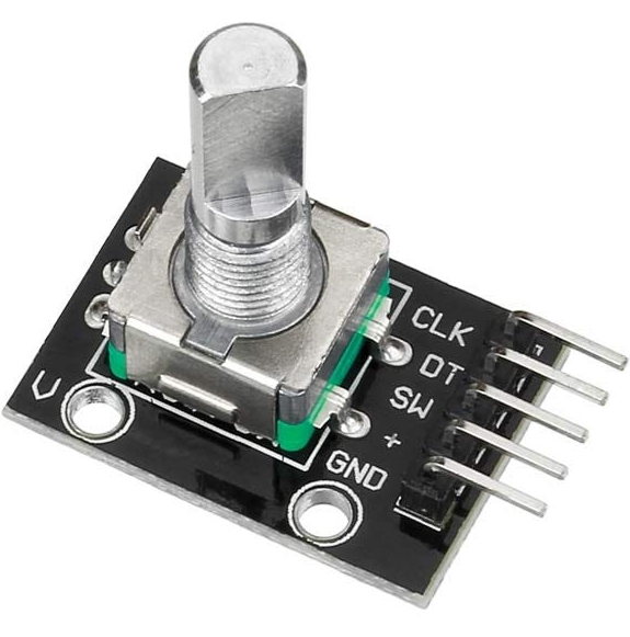 Rotary Encoder With Push Switch