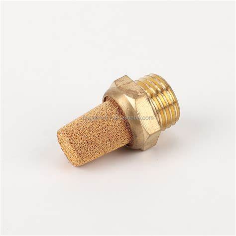 Pneumatic brass silencers